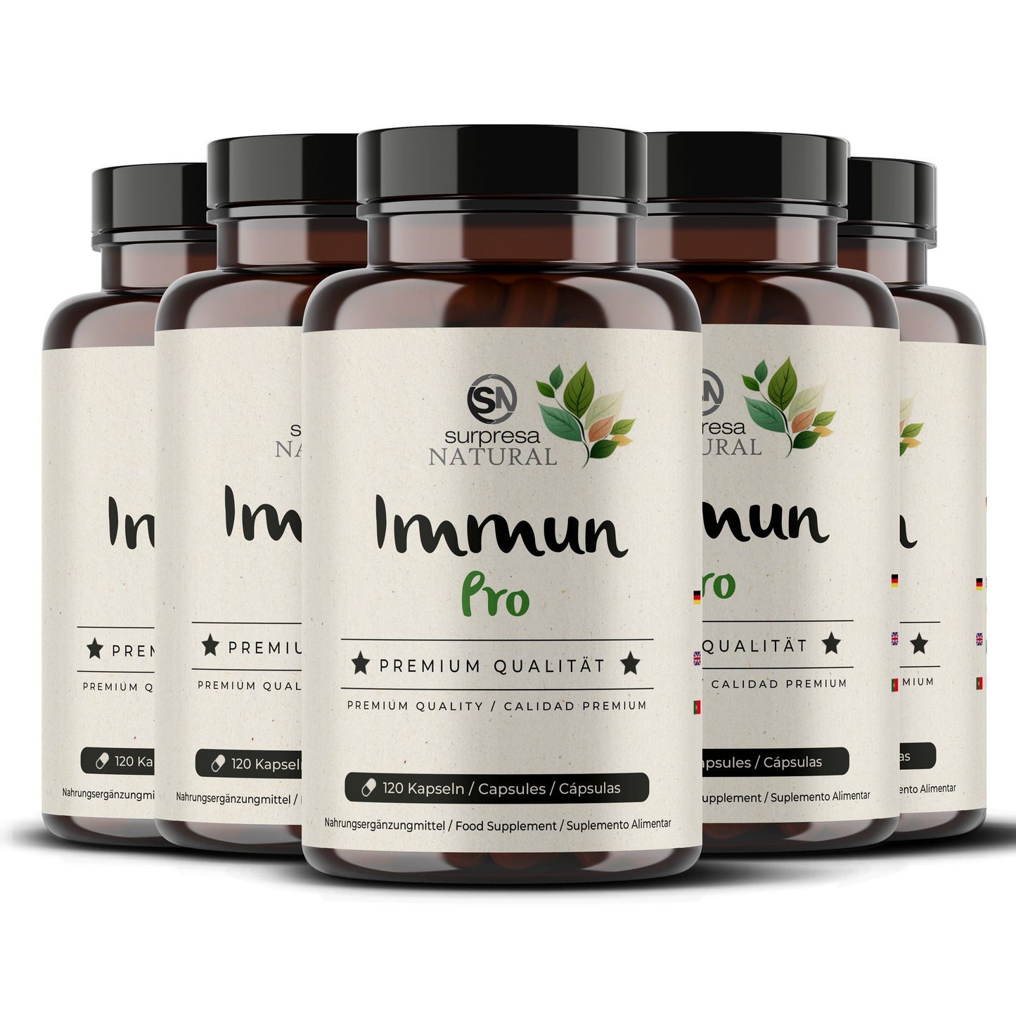 Immun Pro 5er Sparpack – Made in Germany, vegan