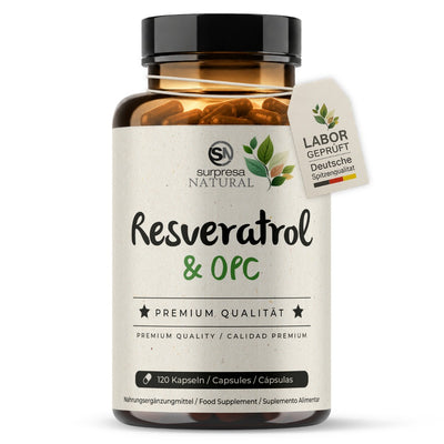 Resveratrol & OPC Capsules – Grape Seed Extract