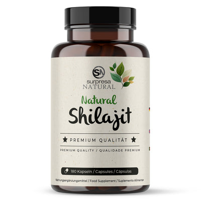 Shilajit Capsules High-Strength – 50% Fulvic Acid, Vegan