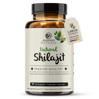 Shilajit Capsules High-Strength – 50% Fulvic Acid, Vegan