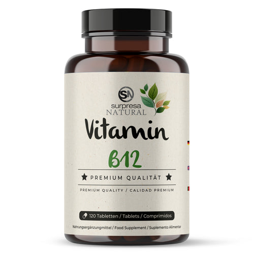 Vitamin B12 Tablets – High-Strength, Vegan