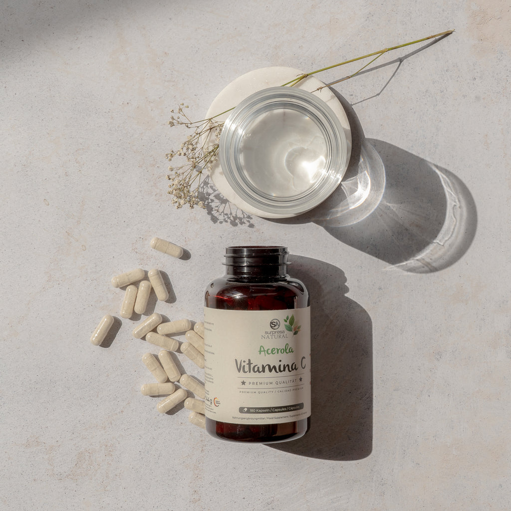 Vitamin C aus Acerola-Kirsche – für Immunsystem und Zellschutz, vegan