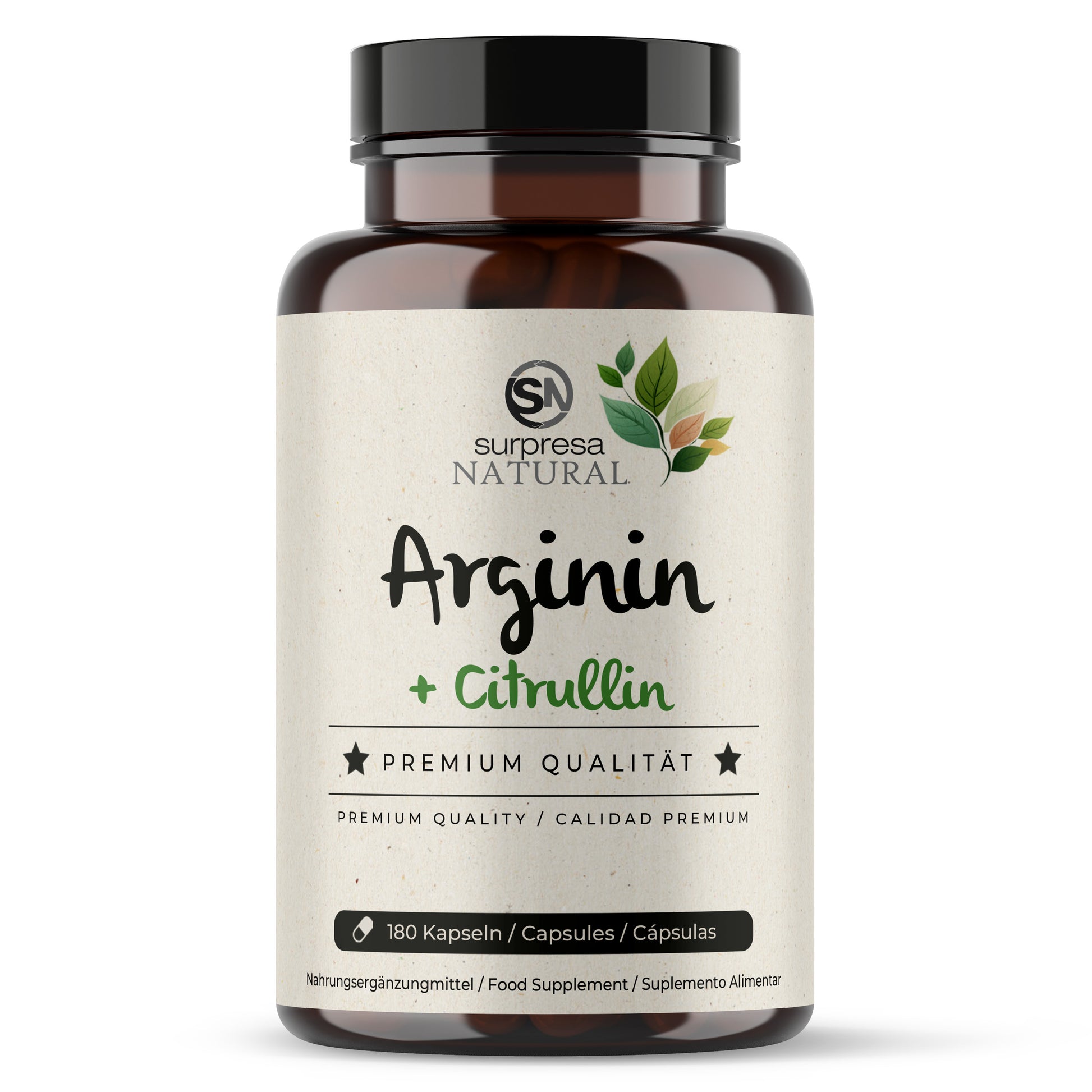 Arginin & Citrullin Kapseln Dose – Aminosäure-Duo für Sportler