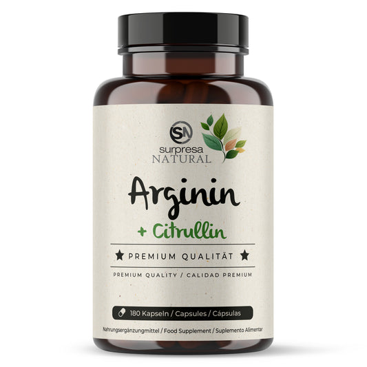 Arginin & Citrullin Kapseln Dose – Aminosäure-Duo für Sportler