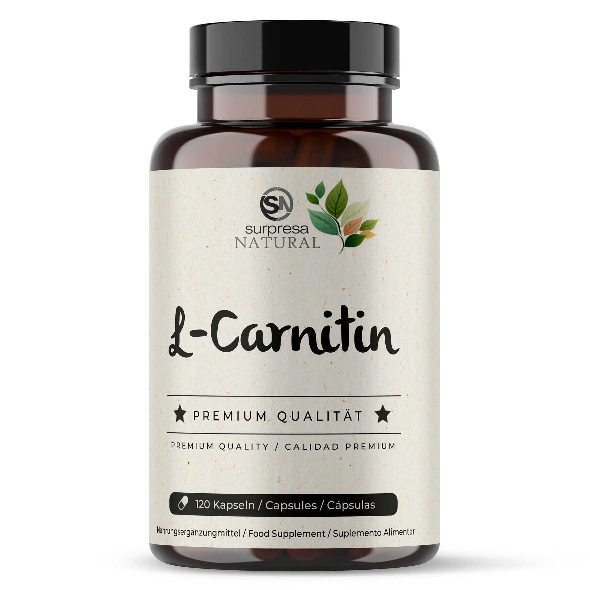 L-Carnitin Kapseln Dose – 1000mg pro Tagesdosis, vegan