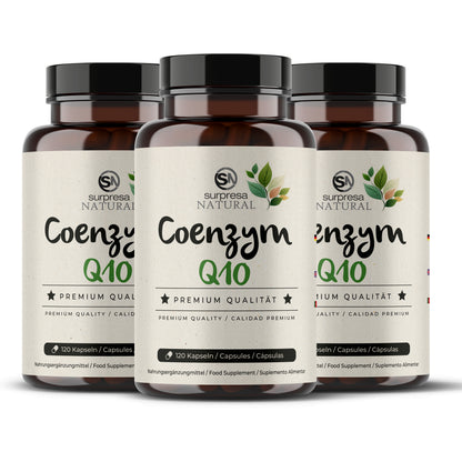 Coenzym Q10 3er Sparpack – 3 Dosen Mengenrabatt