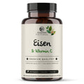 Eisen Natürlich Kapseln Dose – 14mg pflanzliches Eisen aus Curryblatt