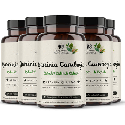 Garcinia Cambogia 5er Sparpack – Made in Germany
