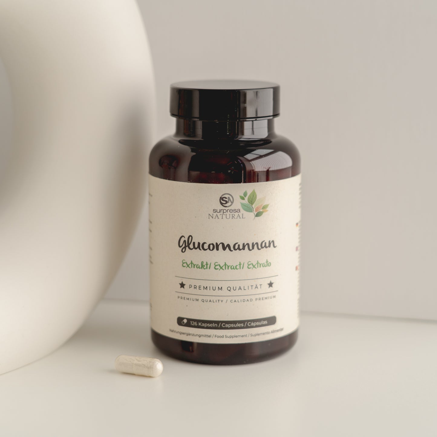 Konjak Glucomannan – natürliches Sättigungsgefühl, vegan