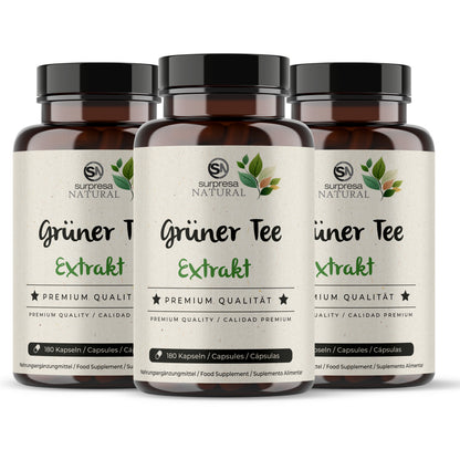 Grüner Tee 3er Sparpack – 3 Dosen Mengenrabatt