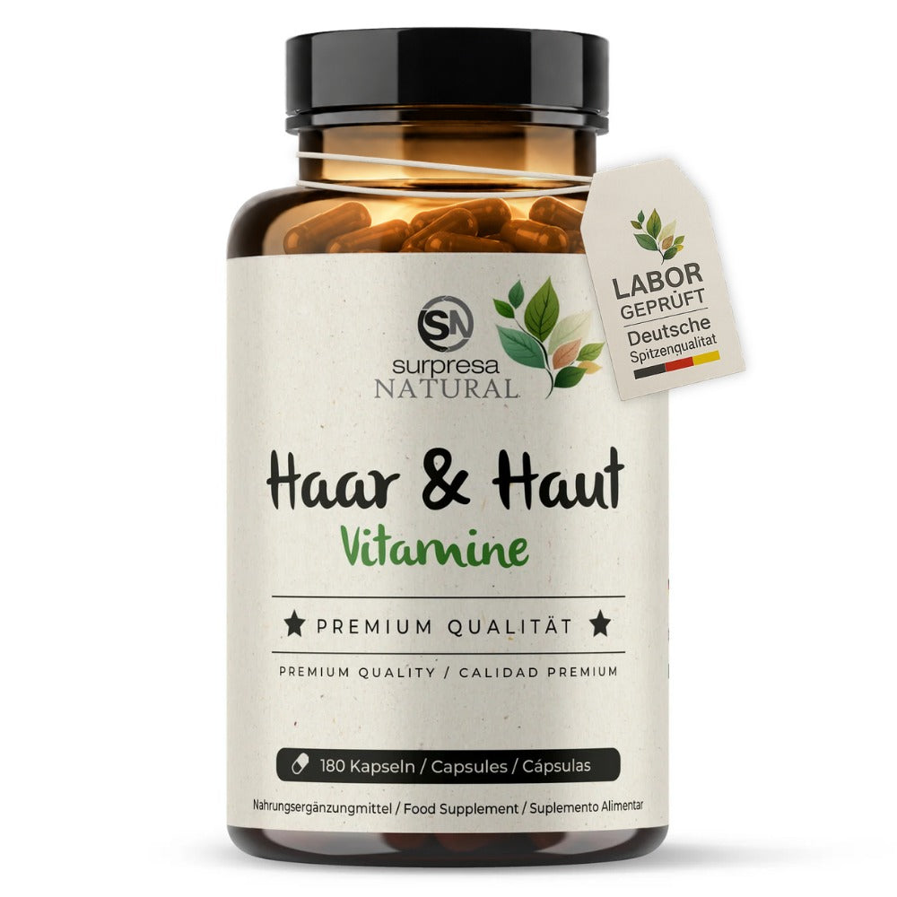 Haut & Haar Kapseln Dose – Beauty-Komplex mit Biotin