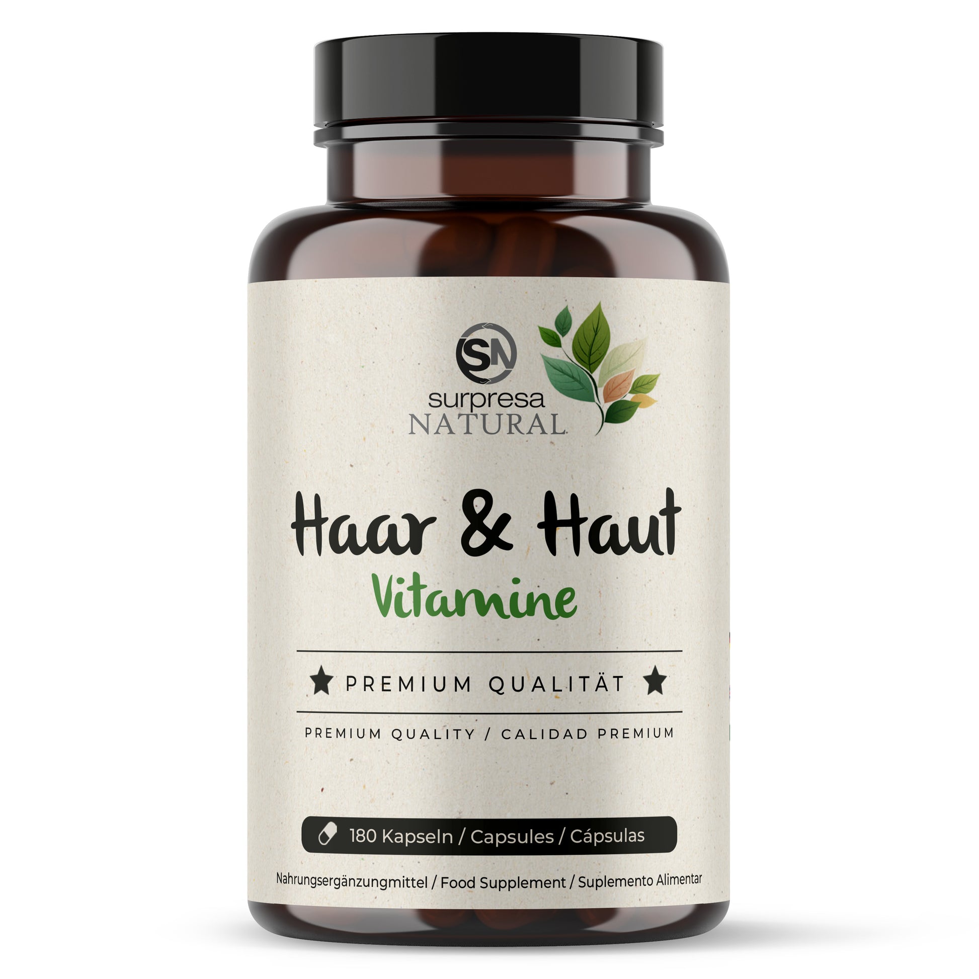 Haut & Haar Kapseln Dose – Beauty-Komplex mit Biotin