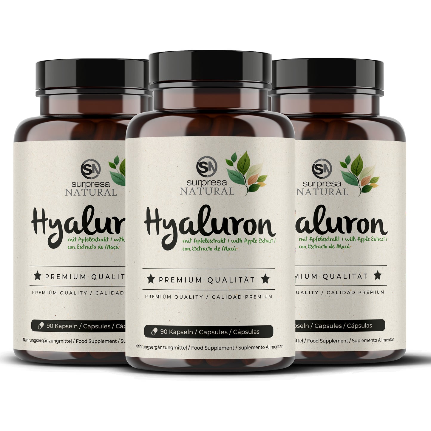 Hyaluronsäure 3er Sparpack – 3 Dosen Mengenrabatt