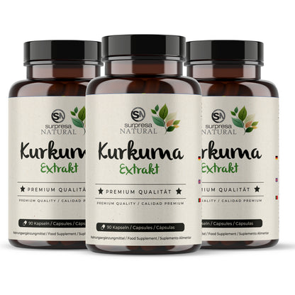 Kurkuma 3er Sparpack – 3 Dosen Mengenrabatt, vegan