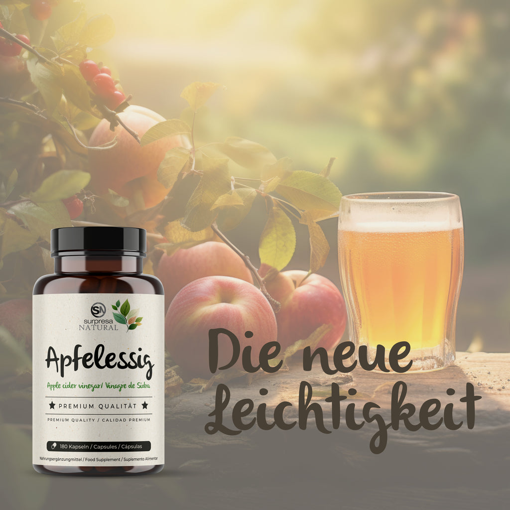 Apfelessig Kapseln Lifestyle – für aktive Menschen