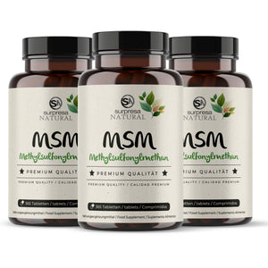 MSM Capsules – Organic Sulfur, High-Strength