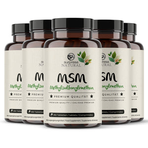 MSM Capsules – Organic Sulfur, High-Strength