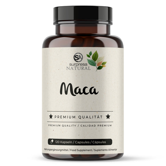 Maca Kapseln Dose – 1000mg peruanische Maca-Wurzel