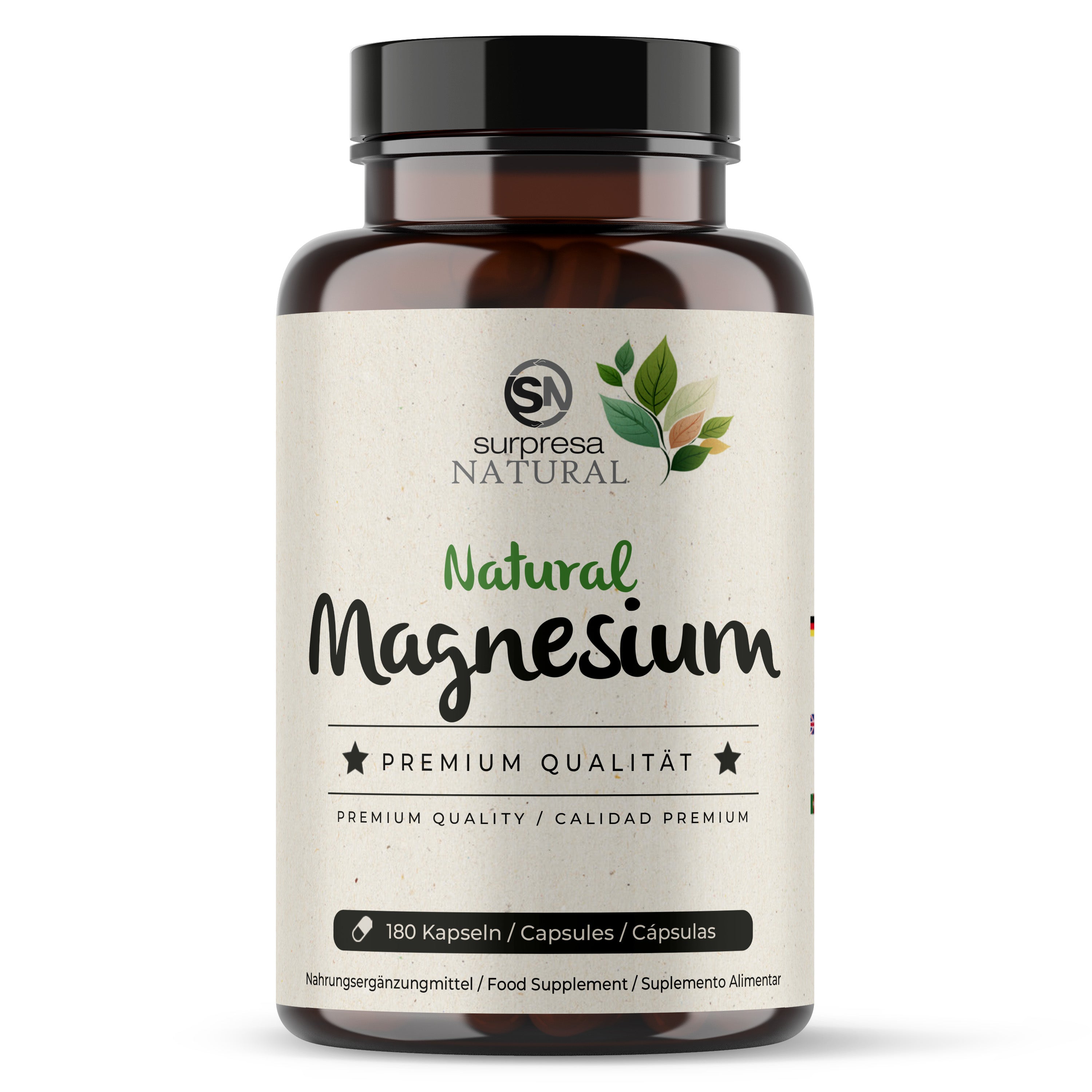 Natural Magnesium Capsules - Surpresa Natural
