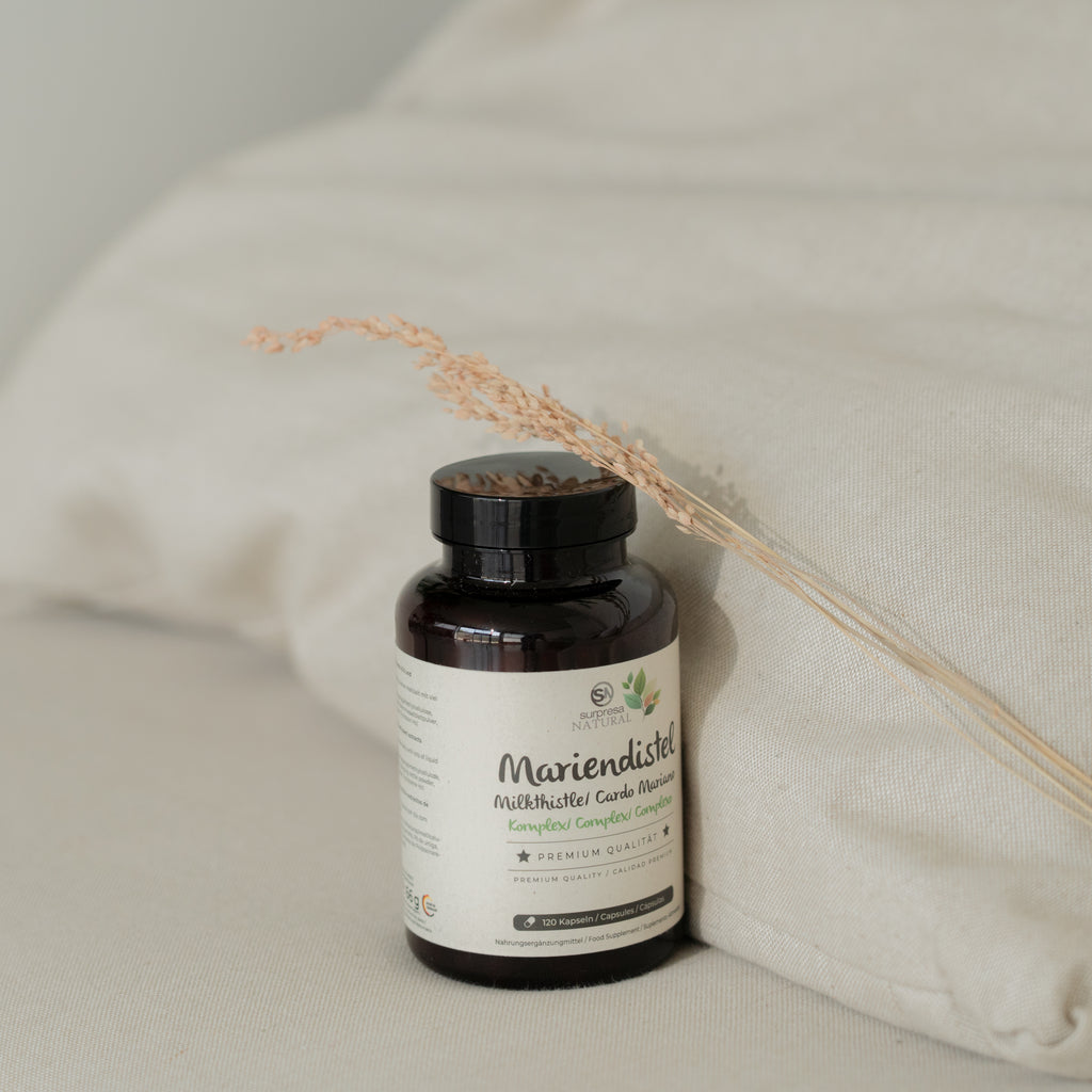 Mariendistel Kapseln – mit Silymarin, vegan