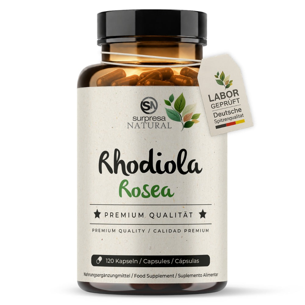Rhodiola Rosea Kapseln Dose – 800mg Rosenwurz-Extrakt