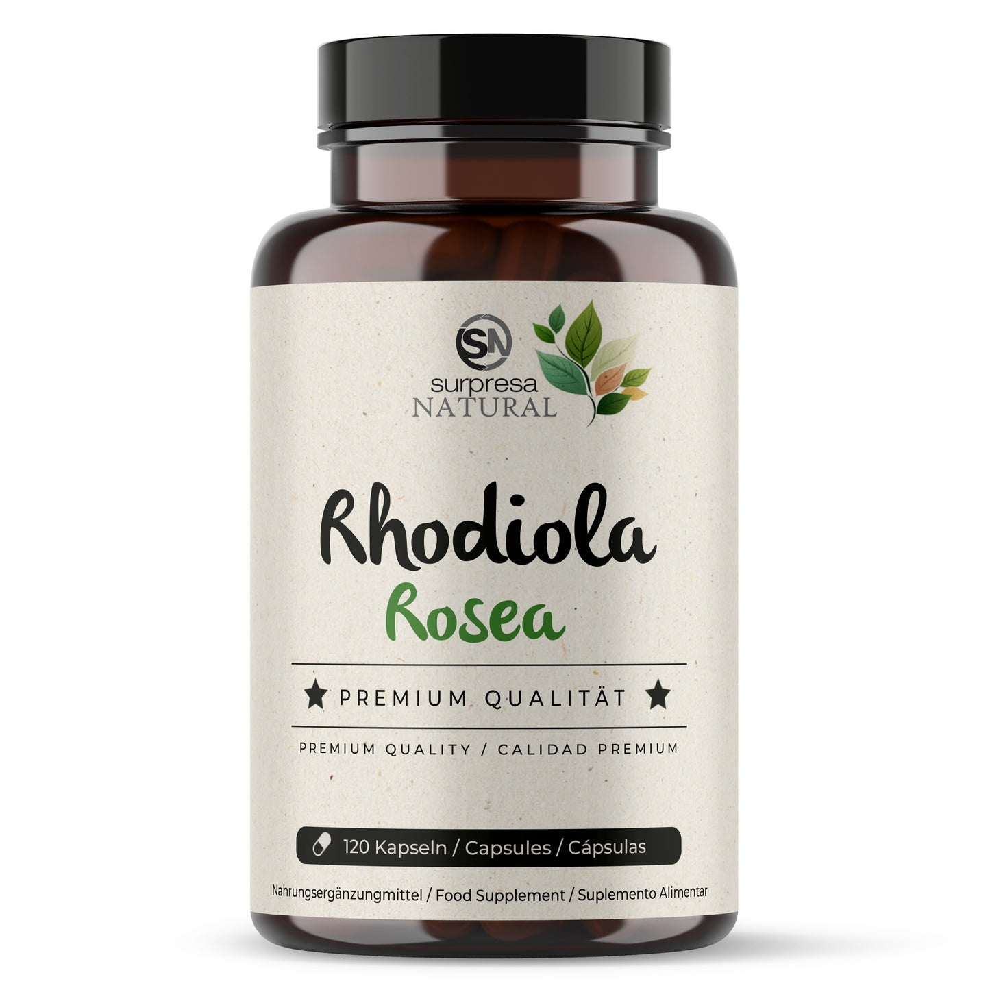 Rhodiola Rosea Kapseln Dose – 800mg Rosenwurz-Extrakt