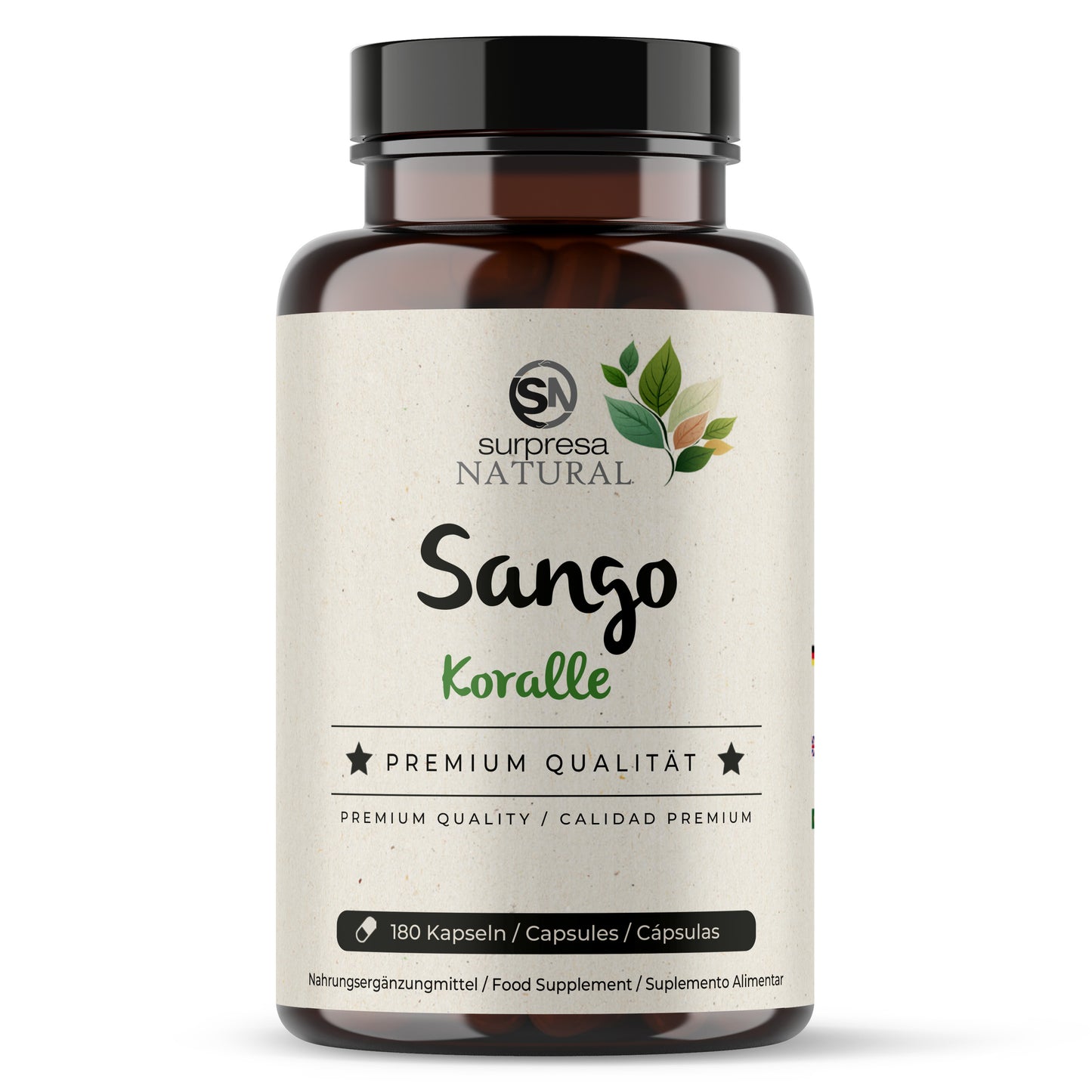Sango Koralle Kapseln Dose – Calcium und Magnesium aus dem Meer