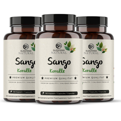 Sango Koralle 3er Sparpack – 3 Dosen Mengenrabatt