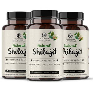 Shilajit Capsules High-Strength – 50% Fulvic Acid, Vegan
