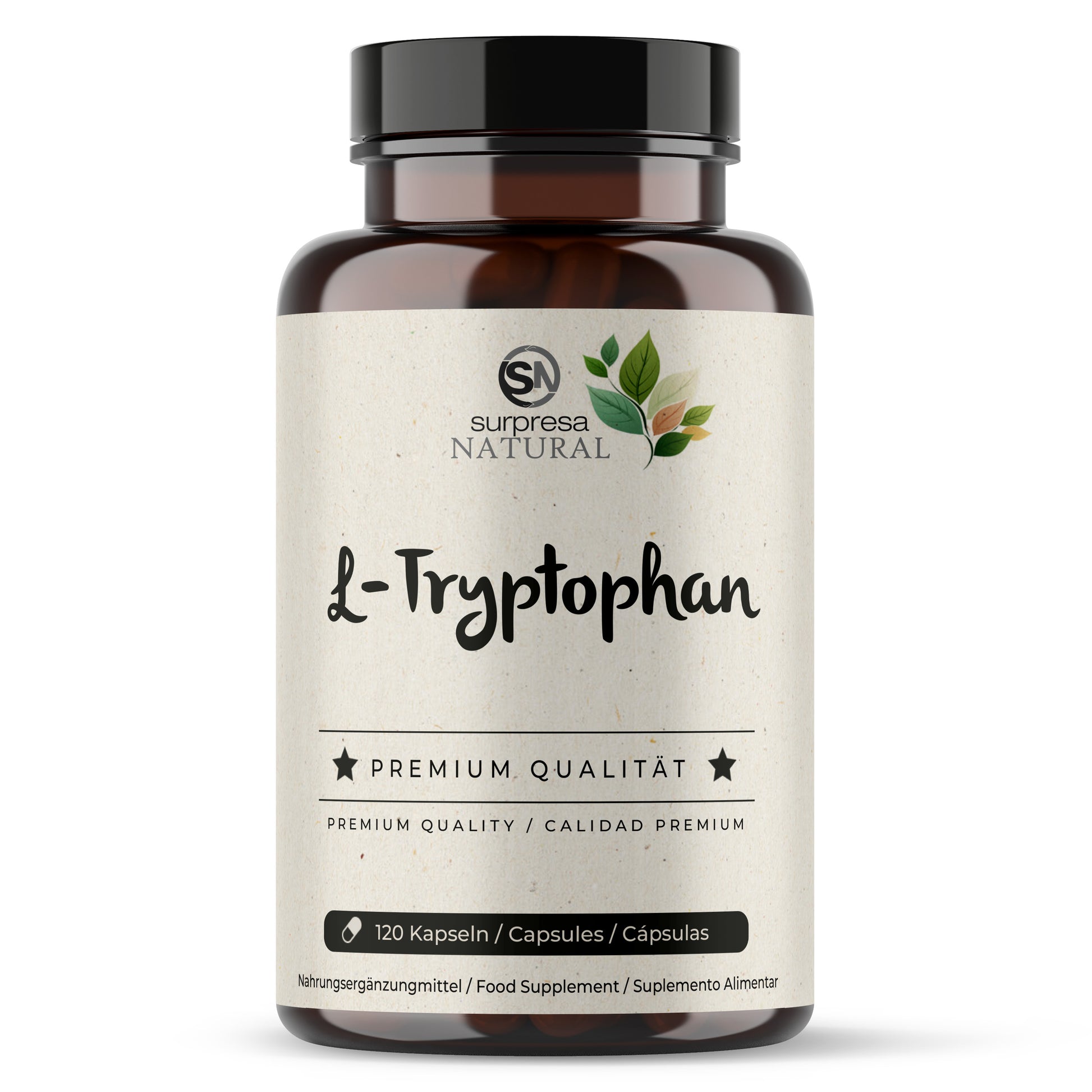 L-Tryptophan Kapseln Dose – 500mg essentielle Aminosäure