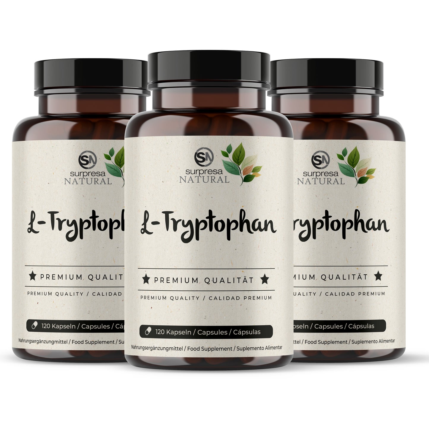 L-Tryptophan 3er Sparpack – 3 Dosen Mengenrabatt
