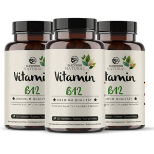 Vitamin B12 Tablets – High-Strength, Vegan