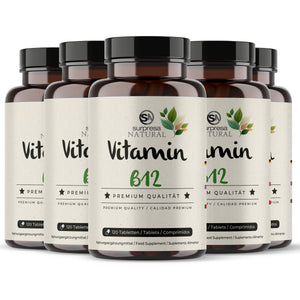 Vitamin B12 Tablets – High-Strength, Vegan