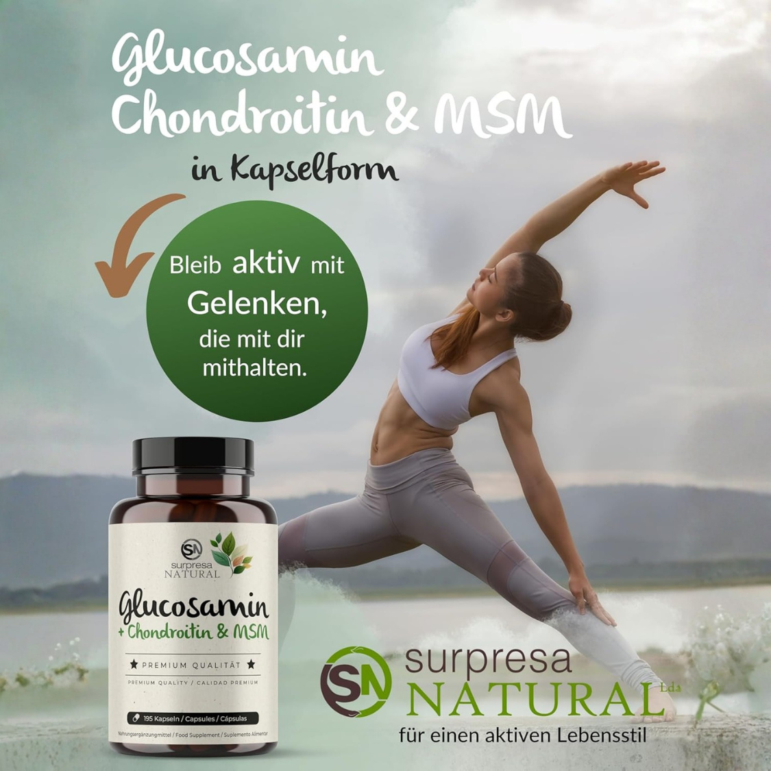 Glucosamine, Chondroitin & MSM Capsules