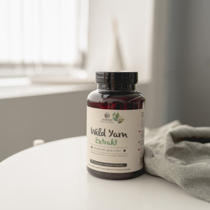 Wild Yam Kapseln – Diosgenin aus der Yamswurzel, vegan
