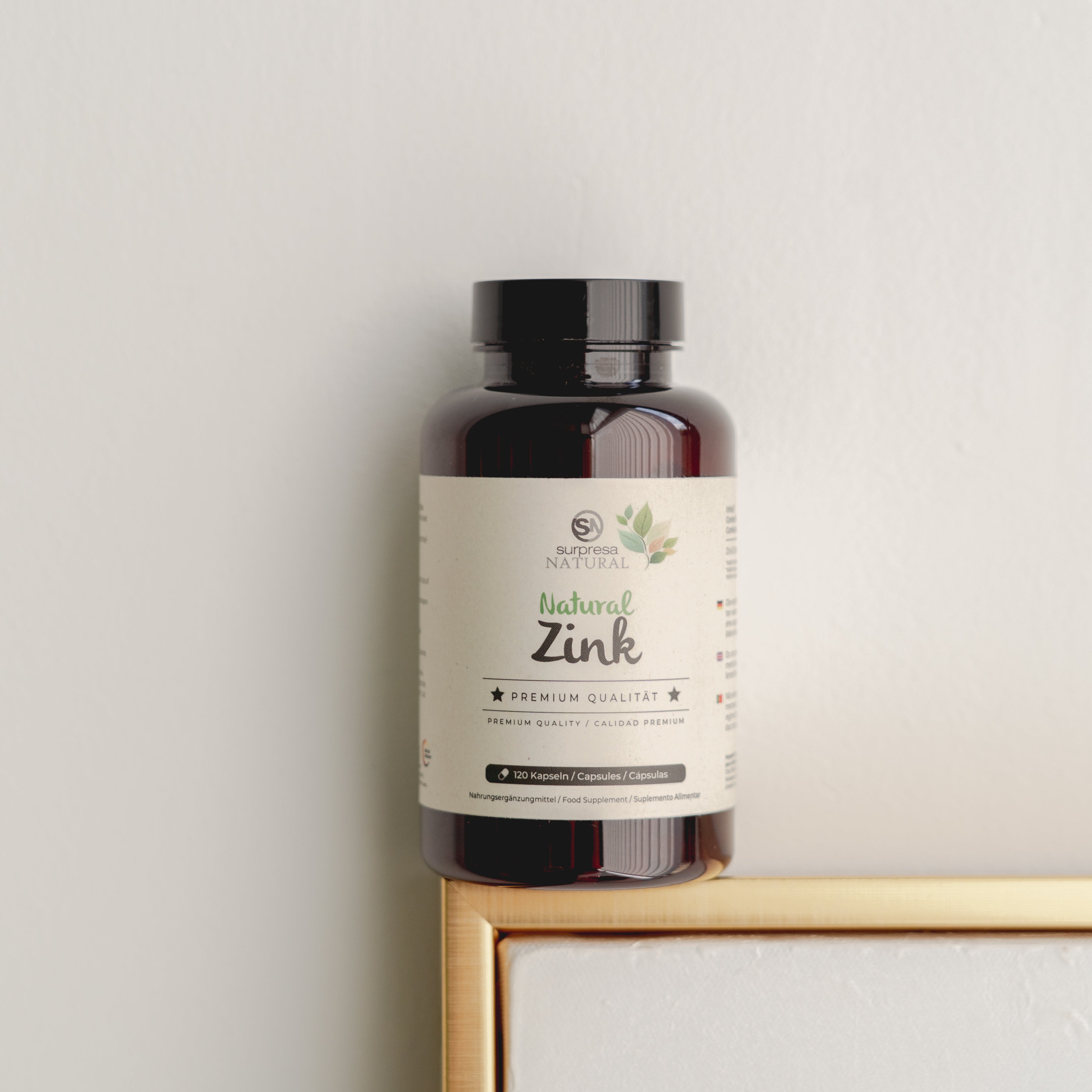 Natural Zinc 120 capsules - Surpresa Natural