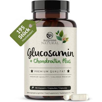 Glucosamin & Chondroitin Kapseln Dose – 1500mg Glucosamin + 1200mg Chondroitin