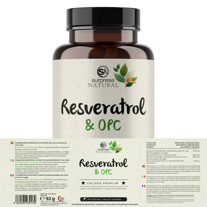 Hautjugend Trio – Resveratrol & OPC Antioxidantien für Zellschutz und Anti-Aging