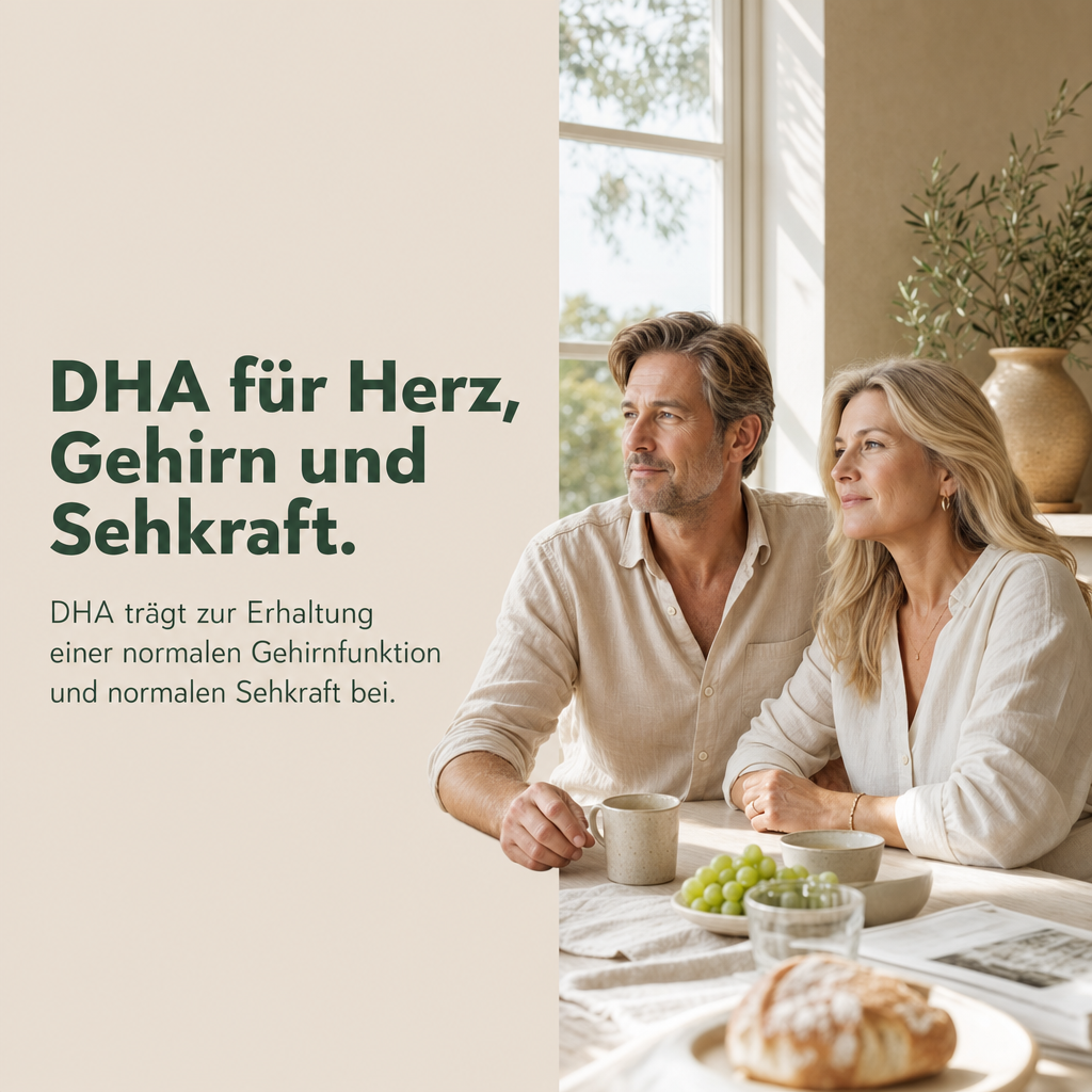 Omega 3 Algenöl Kapseln - Vegan, ohne Fisch