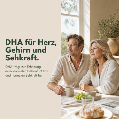 Omega 3 Algenöl Kapseln - Vegan, ohne Fisch