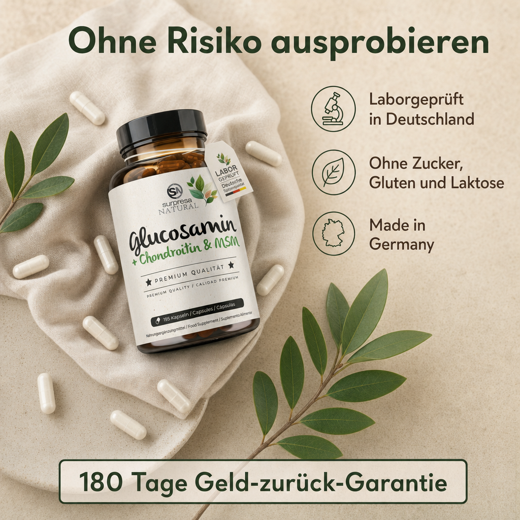 Glucosamine, Chondroitin & MSM Capsules