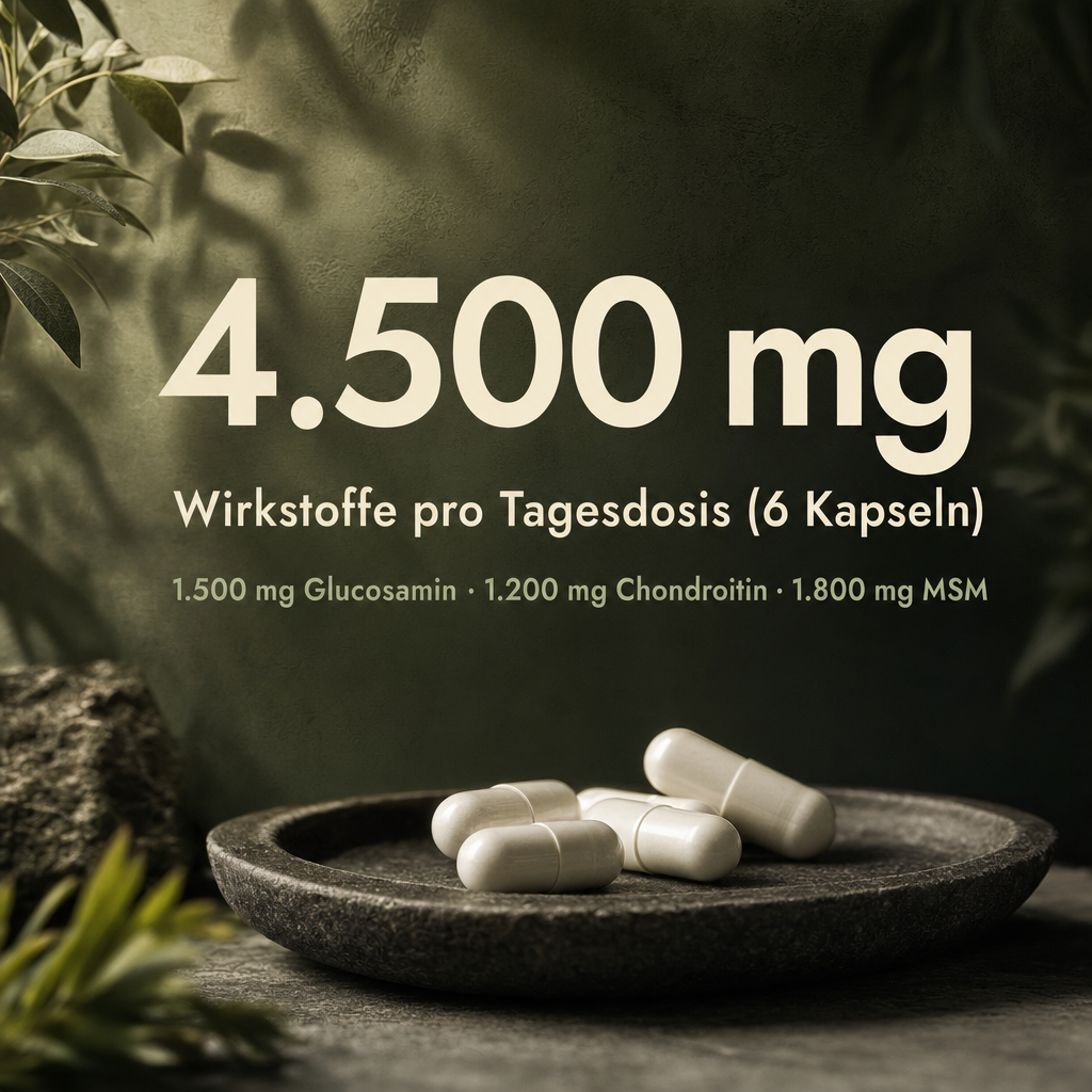 Glucosamine, Chondroitin & MSM Capsules