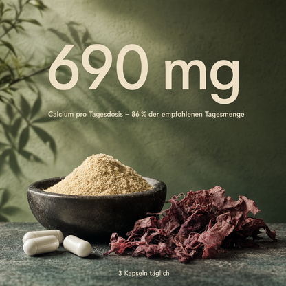 Natural Calcium Capsules – Plant-Based Algae Calcium