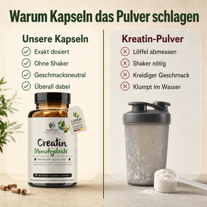 Creatine Capsules - Strength & Energy