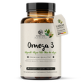 Omega 3 Algenöl Kapseln Dose – Omega 3 aus Algenöl, 60 Kapseln