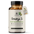 Omega 3 Algenöl Kapseln Dose – Omega 3 aus Algenöl, 60 Kapseln