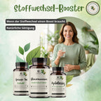 Stoffwechsel-Booster Trio Vorteilsset – drei Premium-Nahrungsergänzungsmittel für Stoffwechsel und Verdauung